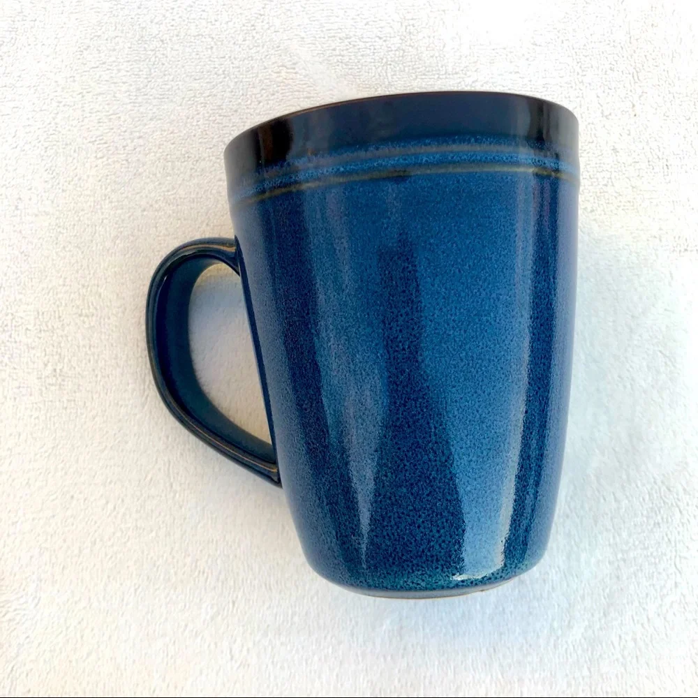Coffee Cup Mug by Morgan Scott Films Blue
